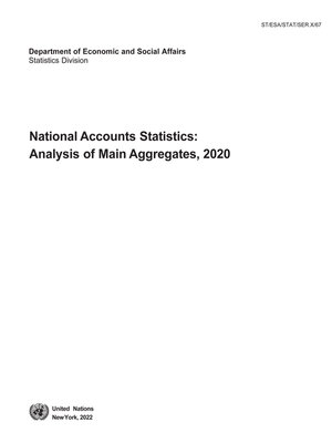 cover image of National Accounts Statistics